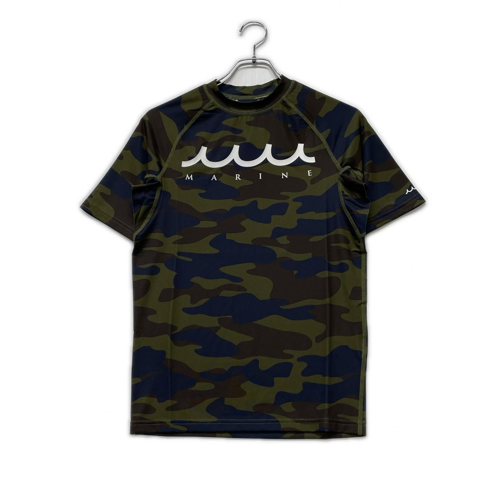 MUTA MARINE グリーン半袖モックネック 未使用品 メンズ ムータマリン muta MARINE 半袖Tシャツ S カーキ系