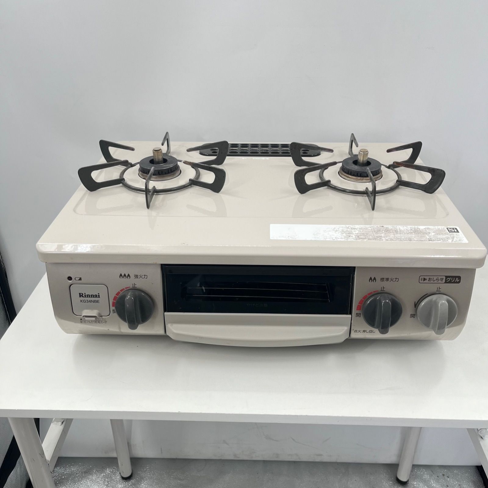 Rinnai リンナイ KG34NBEL RT34NJH ガステーブル 都市ガス 12A 13A 左