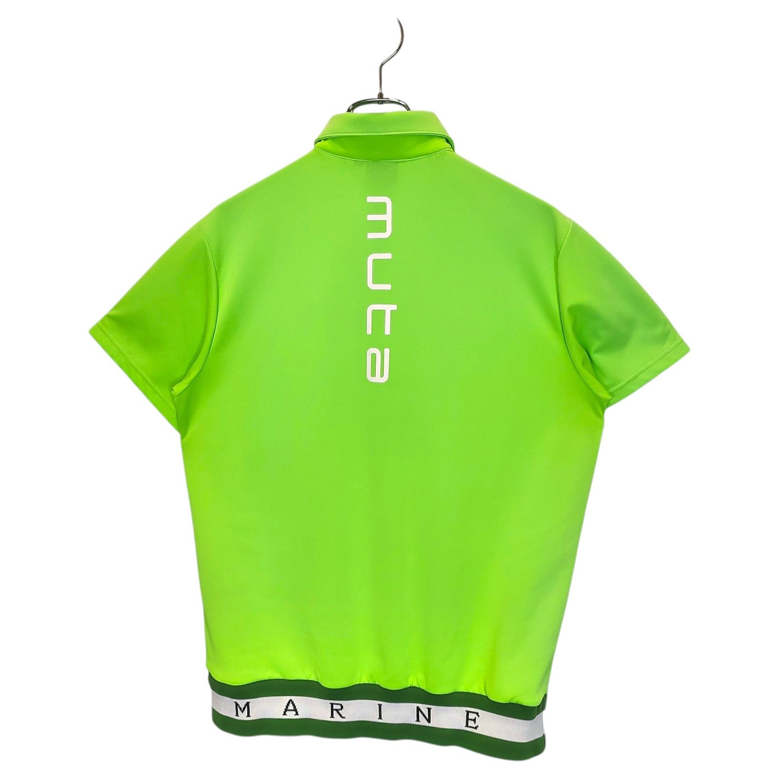 muta marine golf ヘムリブ ポロシャツ 美品 店舗限定：muta MARINE GOLF 新宿髙島屋店 ］ヘムリブポロシャツ [全2