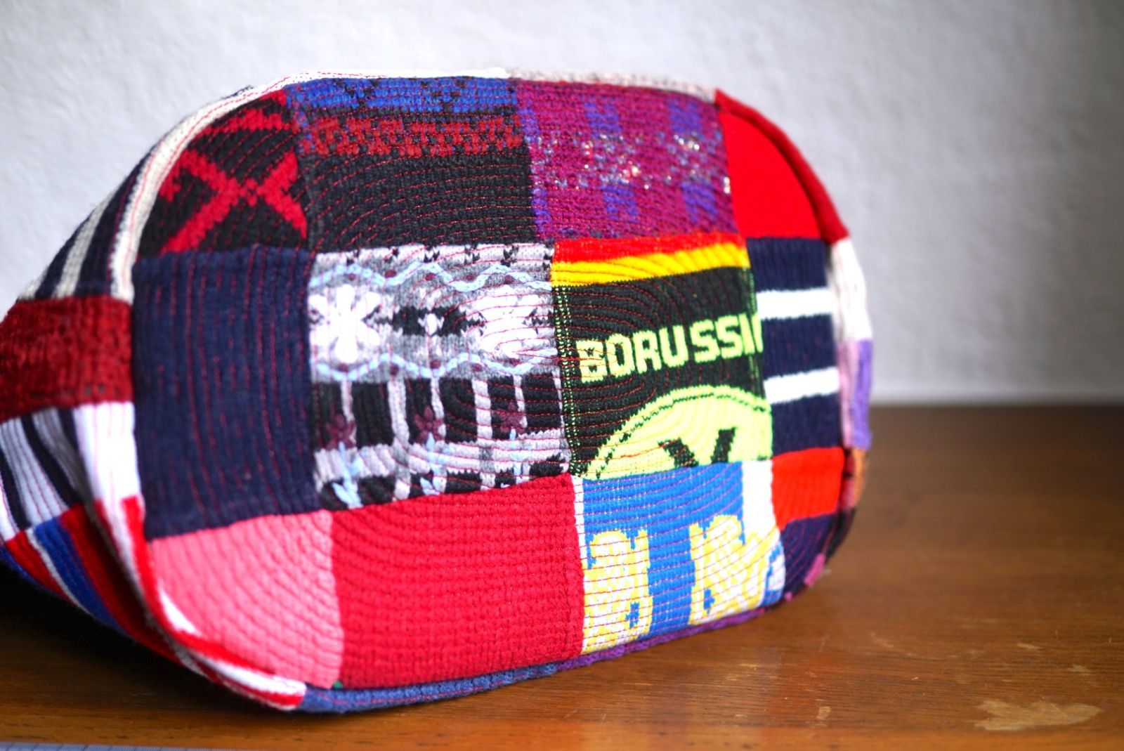 25SS Patchwork Tote マルチパッチワークトートバッグ L / desertic 