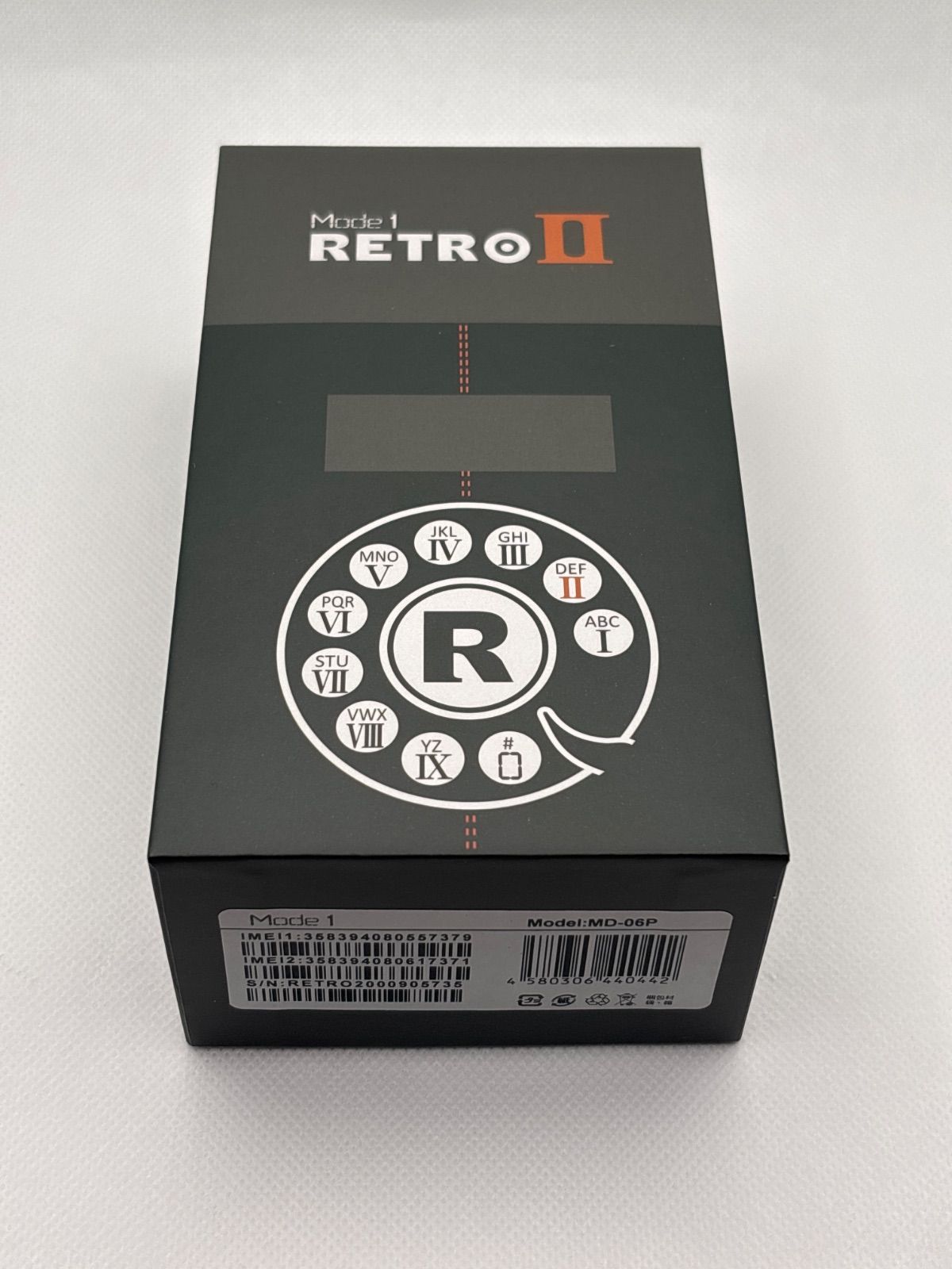 美品 Mode1 RETROⅡ MD-06P ウルフブラック SIMフリー - メルカリ