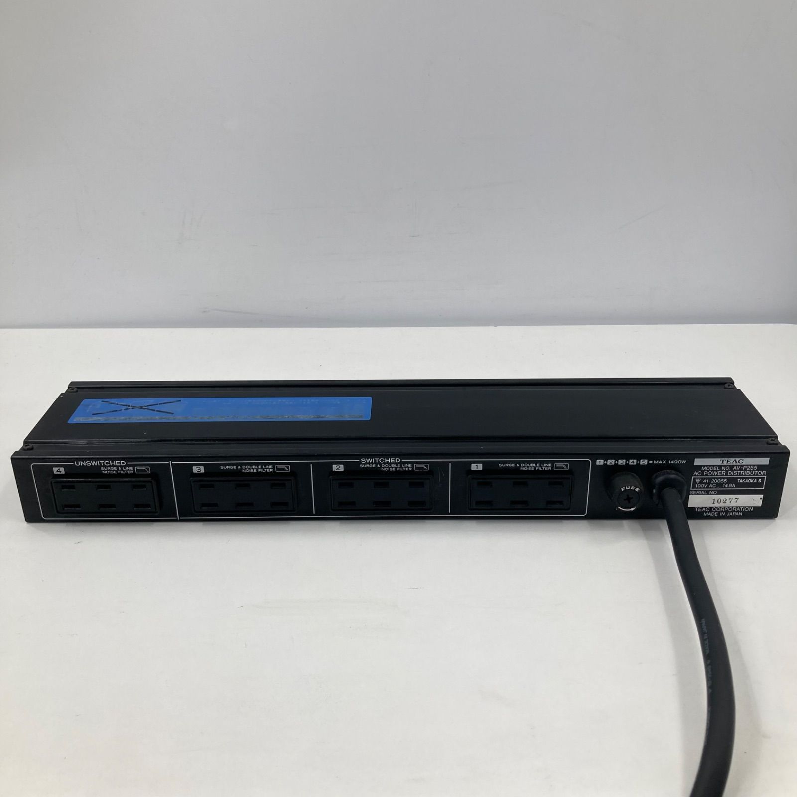 TEAC ティアック AV-P255 AC POWER DISTRIBUTOR 電源タップ オーディオ