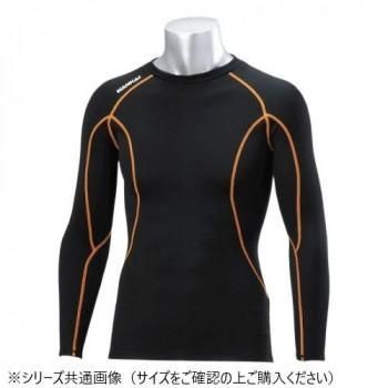 NANKAI テクノライダーHOTBRUSHED BACK ストレッチシャツ SDW-6106 LL ブラック/オレンジ
