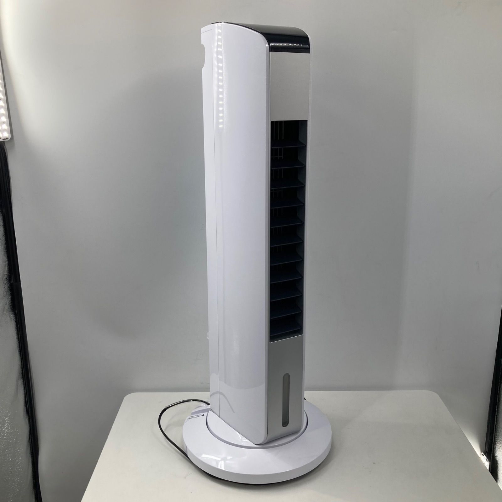GCR-F45 水冷式タワー冷却ファン YAMAZEN 山善 冷風扇 GCR-F45 W ホワイト 2019年製 タワーファン 冷風