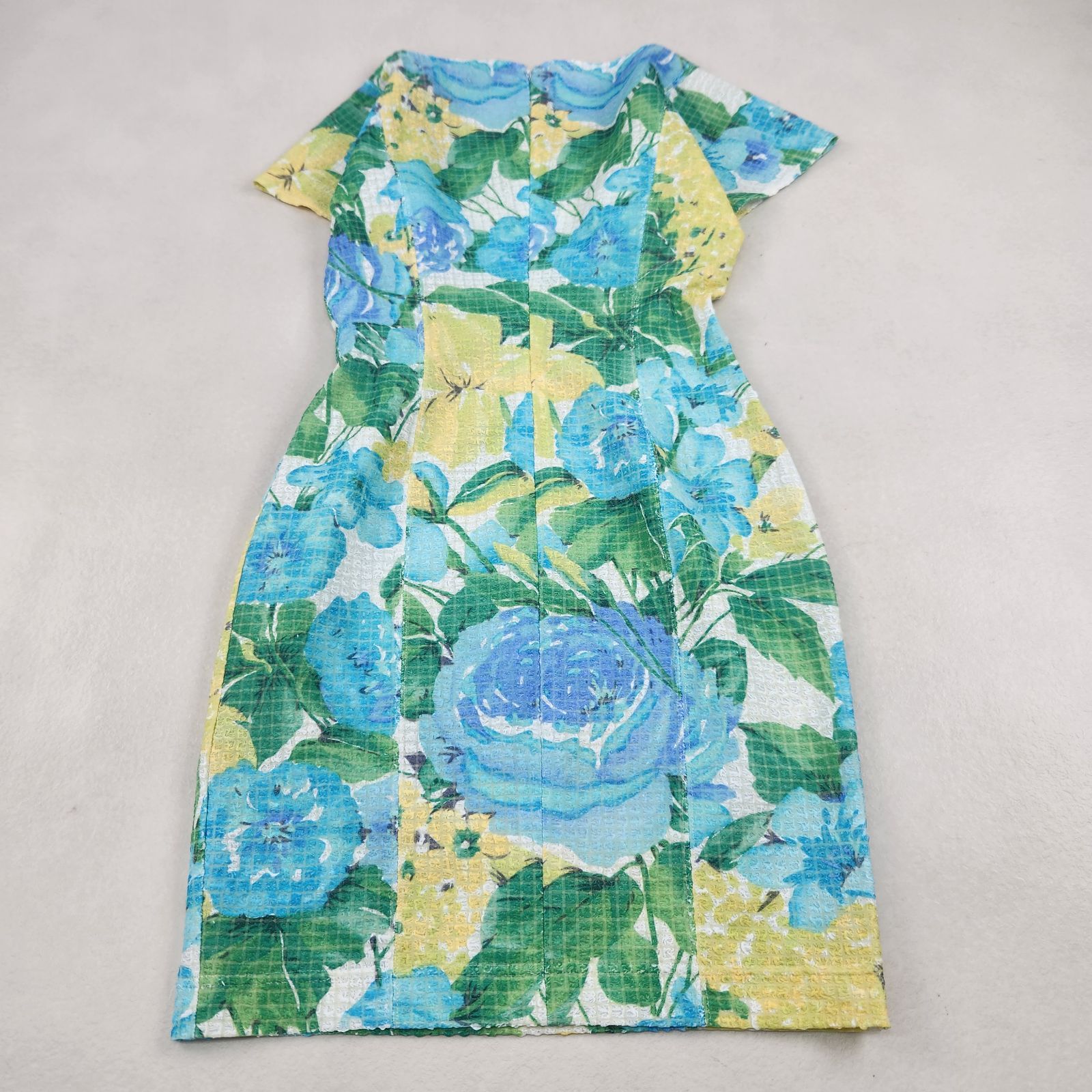 美品 ディオール ワンピース Dior マドモアゼル 花柄 マルチカラー S 