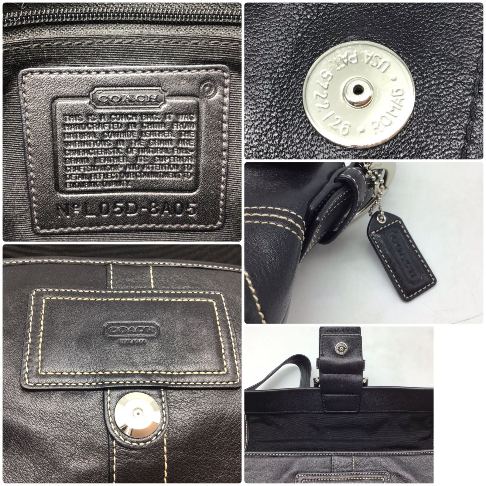 4144 COACH コーチ ソーホー ショルダーバッグ ワンショルダー 8A05