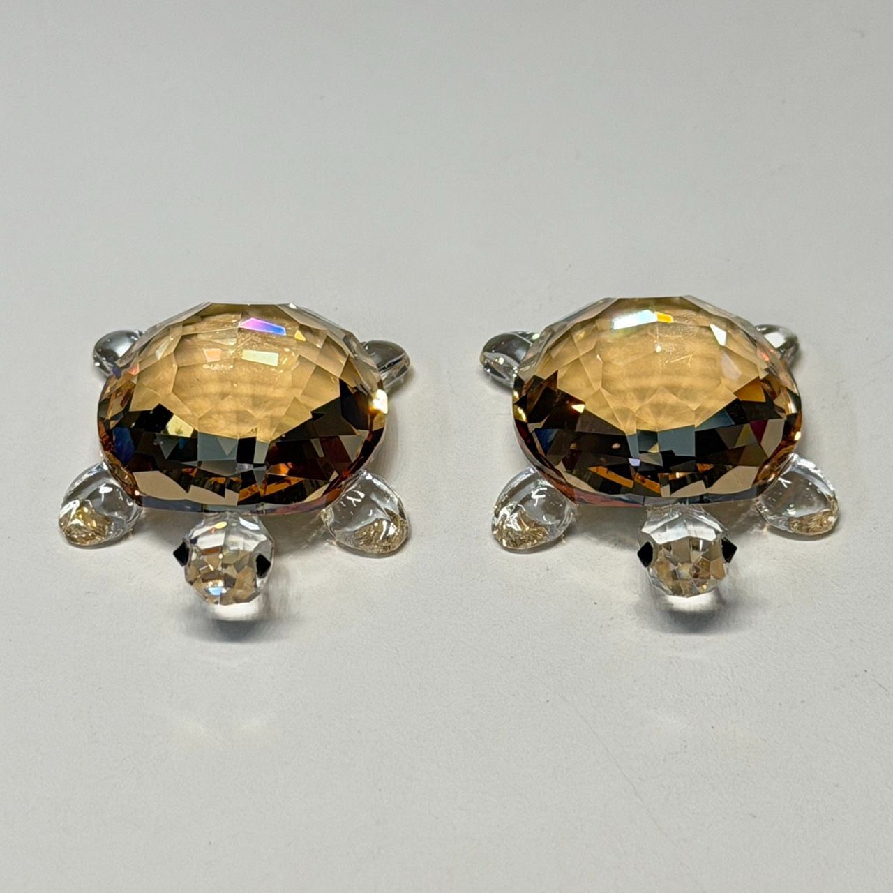 WB166 Swarovski スワロフスキー Baby Tortoises フィギュリン 亀