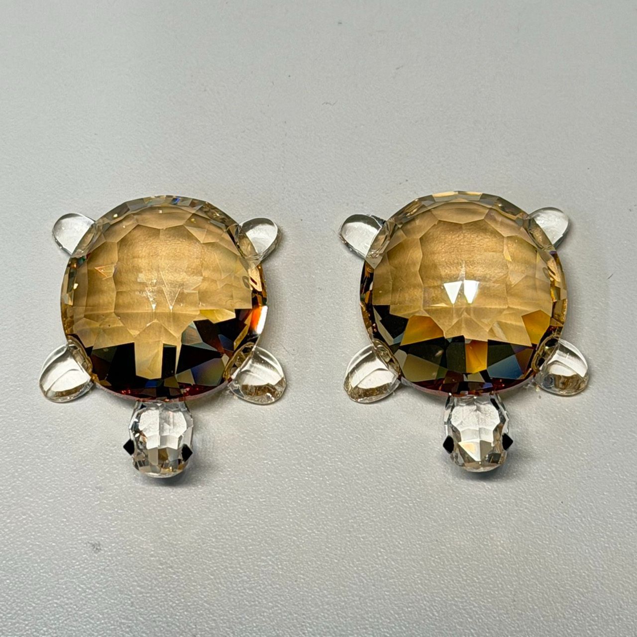 WB166 Swarovski スワロフスキー Baby Tortoises フィギュリン 亀