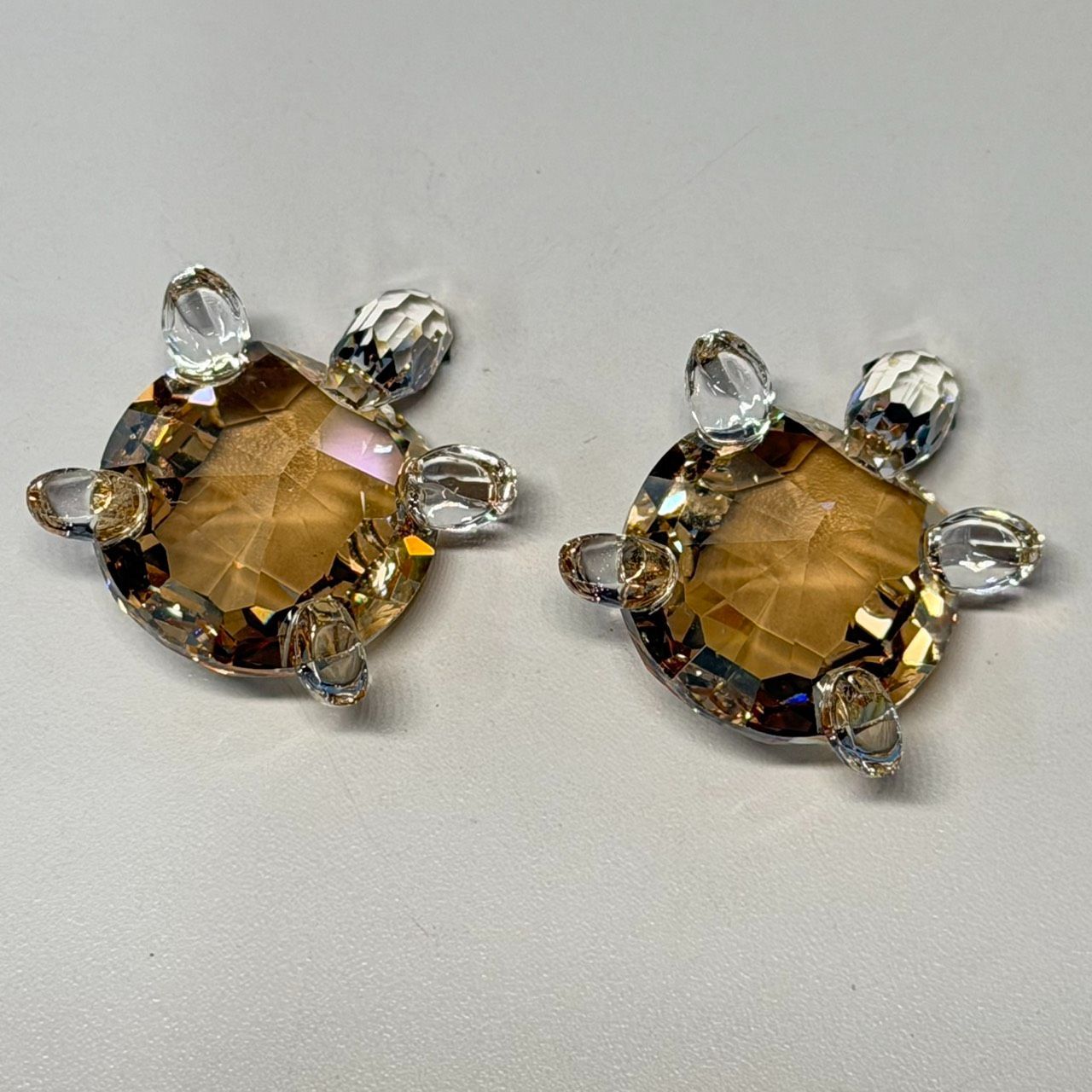 WB166 Swarovski スワロフスキー Baby Tortoises フィギュリン 亀
