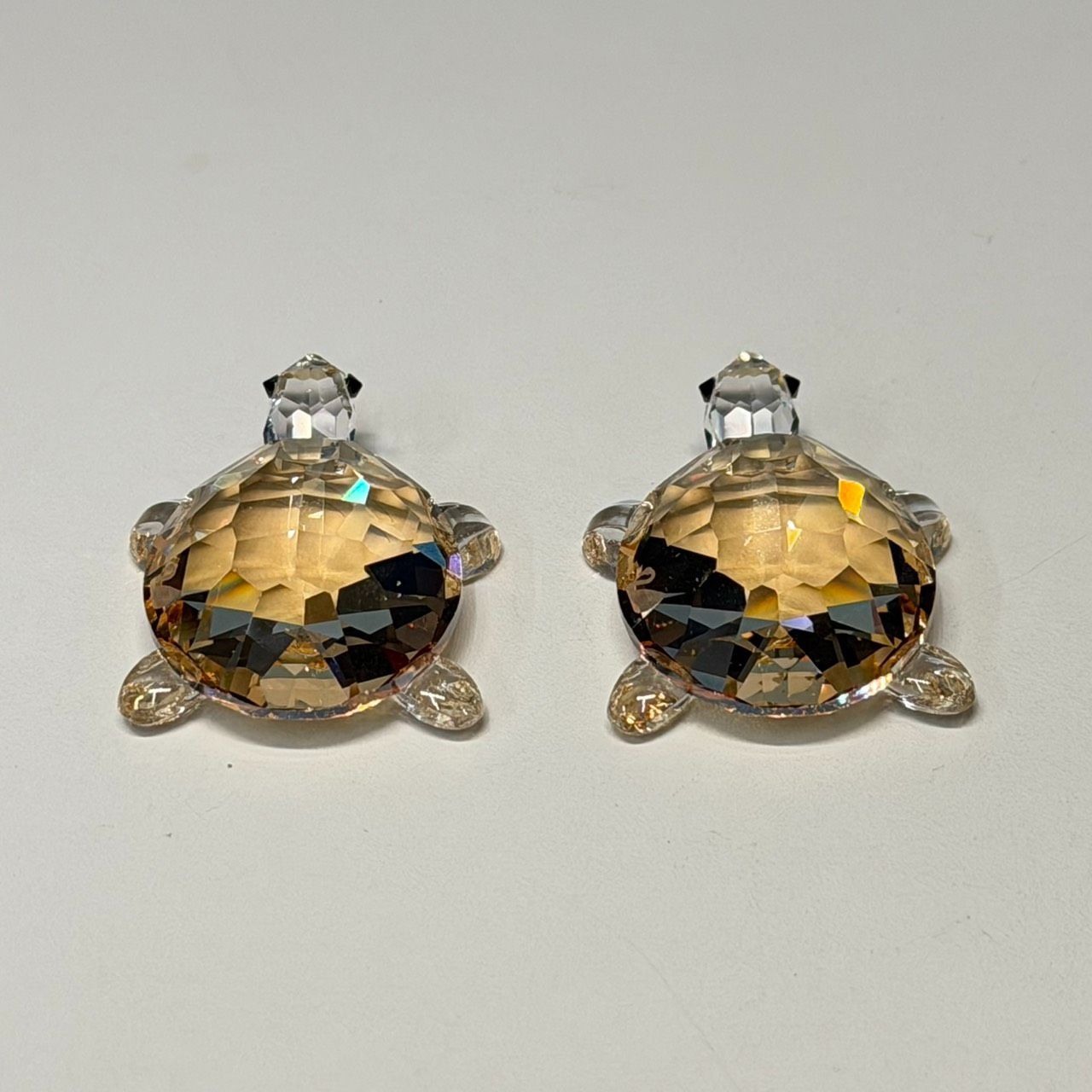 WB166 Swarovski スワロフスキー Baby Tortoises フィギュリン 亀