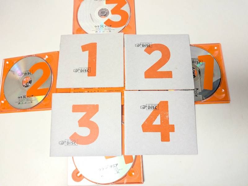 嵐 嵐フェス開催記念アルバム ウラ嵐マニア 4CD - メルカリ