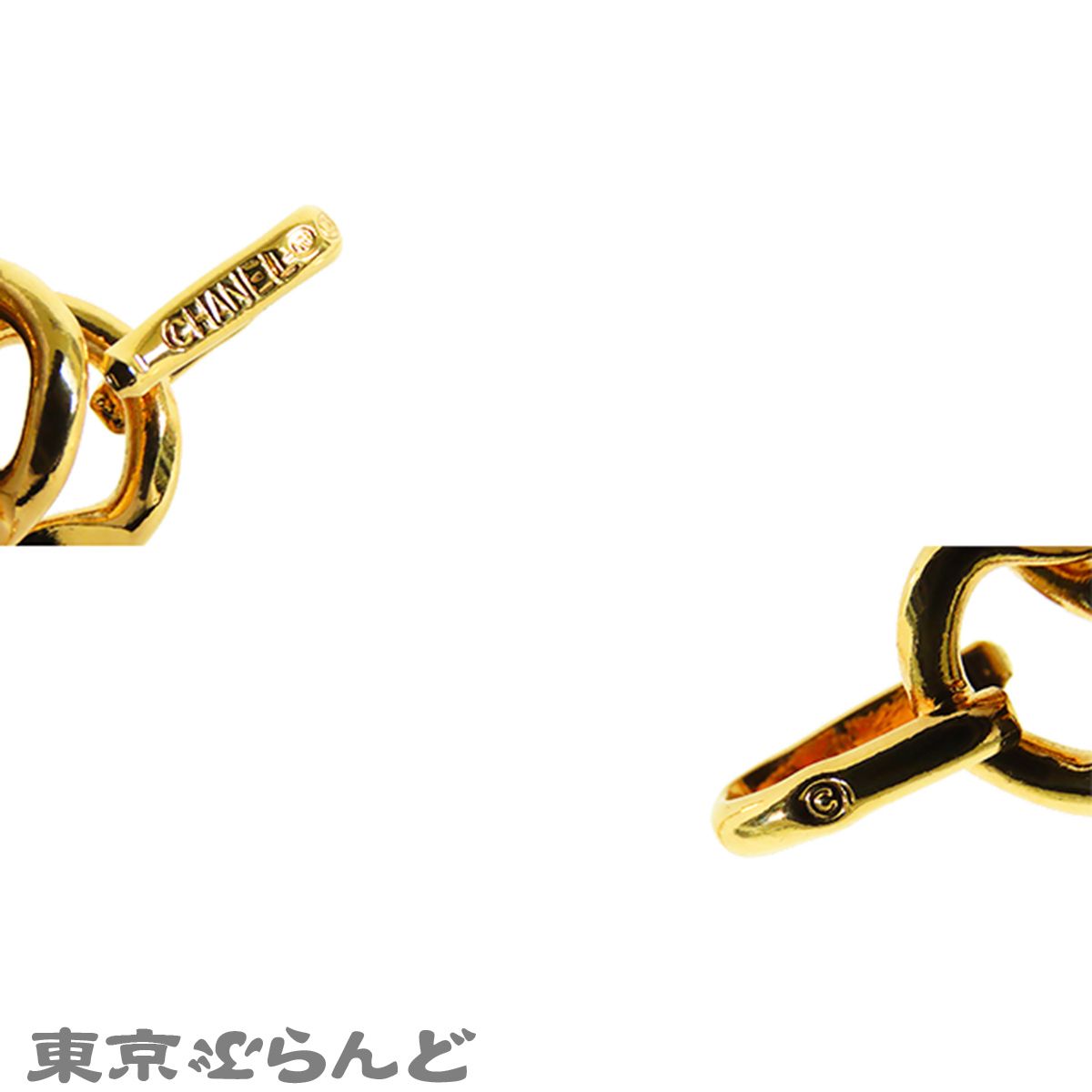 シャネル CHANEL チェーンベルト ゴールド メタル ココマーク GP