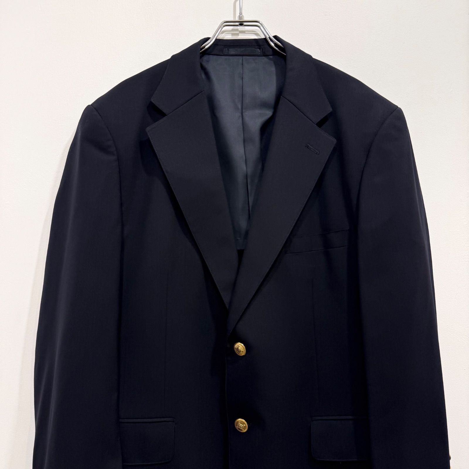 CHAPS Ralph lauren テーラードジャケットネイビー金ボタン CHAPS RALPH LAUREN ネイビー テーラードジャケット 金ボタン - メルカリ