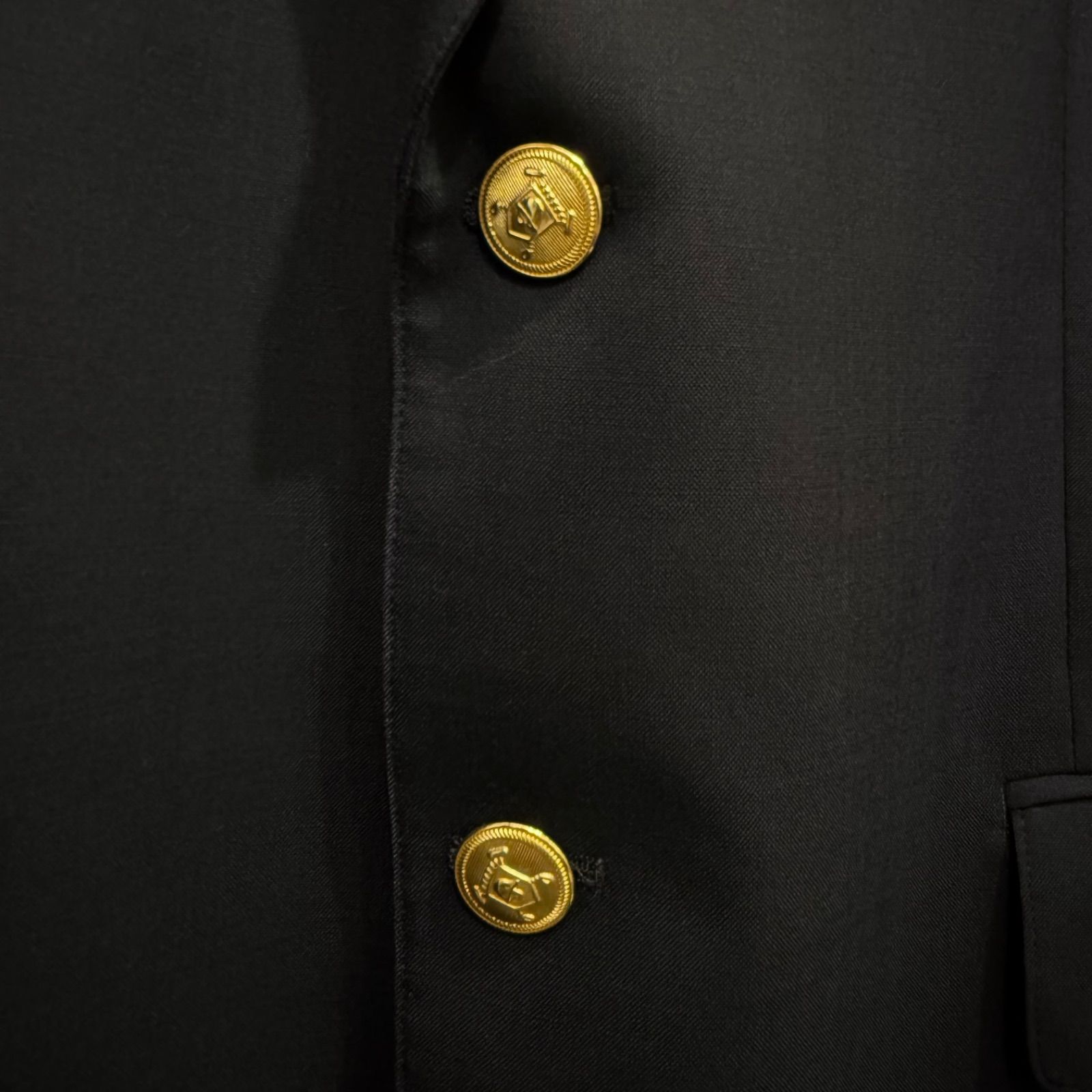 CHAPS RALPH LAUREN 金ボタン 紺ブレ テーラードジャケット ダーク