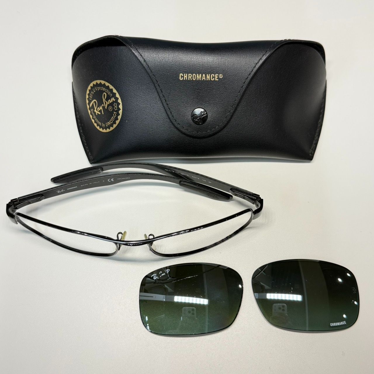 WB170 RayBan レイバン RB8318-CH 002/5L カーボンファイバーテンプル 