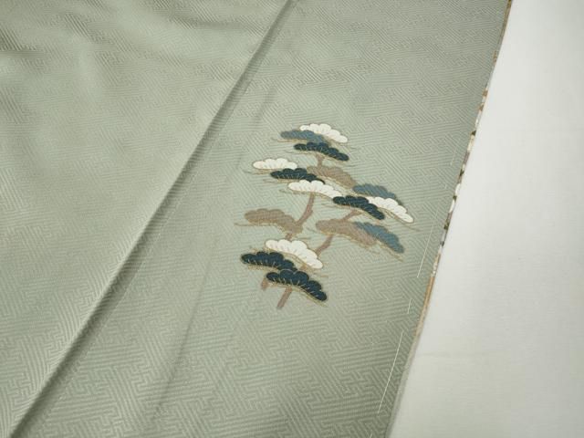 平和屋着物●訪問着　草花文　暈し染め　金銀彩　正絹　逸品　未使用　CABE6894ut 平和屋着物○訪問着 草花文 暈し染め 金銀彩 正絹 逸品 未使用