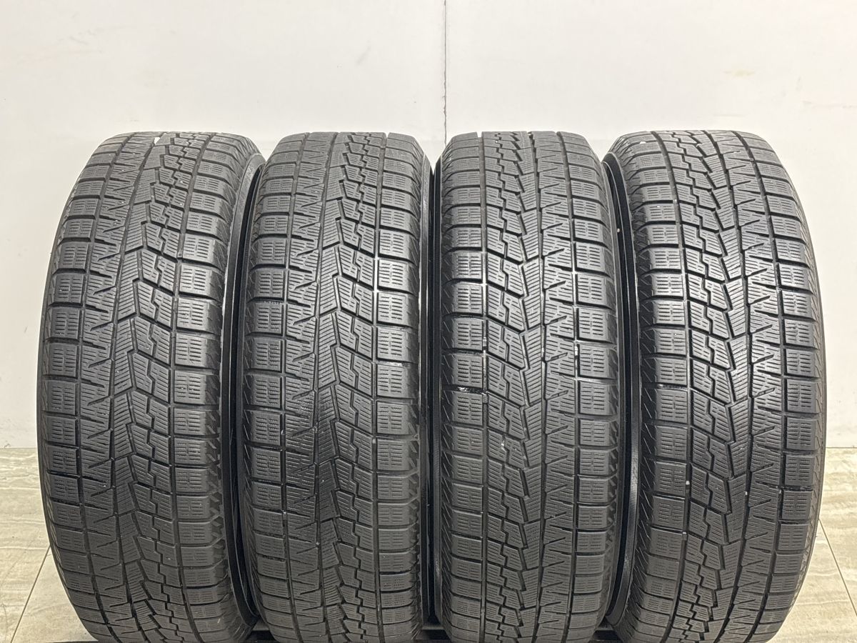 バリ溝!! 215/60R17 PCD114.3　アルファード　YOKOHAMA ice guard IG50 Plus アイスガード 6 30系 アルファード ヴェルファイア 他 17インチ 2022年