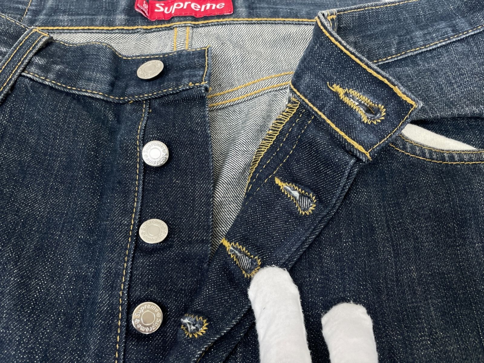 Supreme (シュプリーム) デニムジーンズ パンツ ボトムス USA製 赤耳