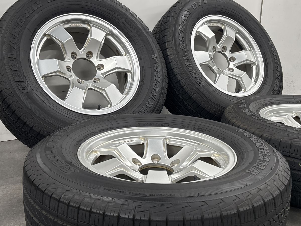タイヤ走行短め【BS DUELER H/L 850 265/70R16】夏タイヤ【Weds WINSNER 16インチ 7.5J6HPCD139.7±0】ランクルプラド等　(MTM179)クレジットカード QRコード決済可能 ブリヂストン [1本] DUELER H/L 850 265/70R16 112H 価格比較 - 価格.com