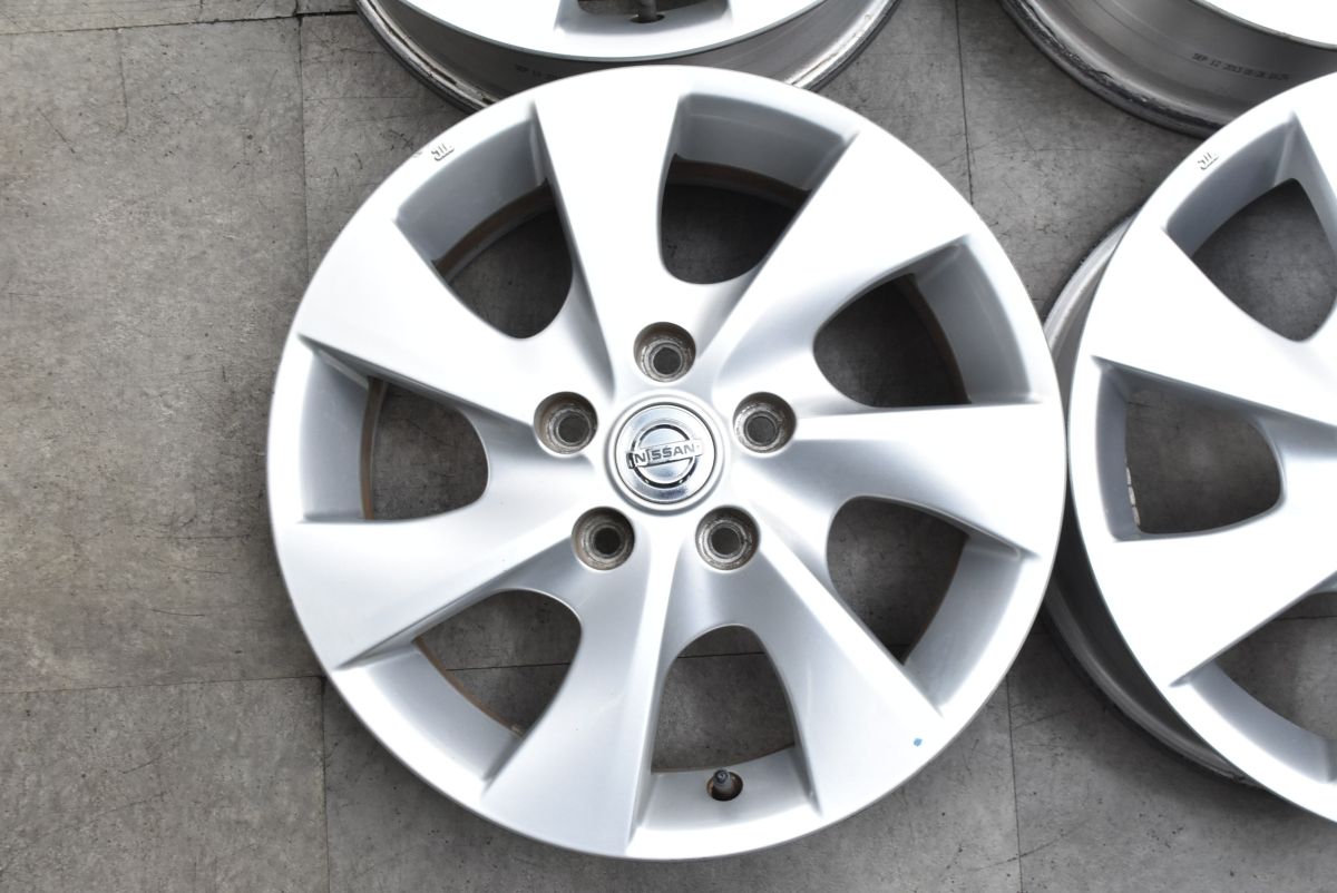 交換用に】ニッサン C26 セレナ 純正 16in 6J +45 PCD114.3 4本セット 