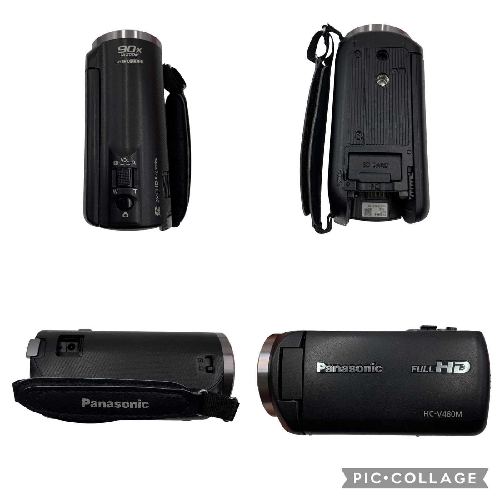 □Panasonic HC-V480M ビデオカメラ フルHD 付属品あり 中古2473598