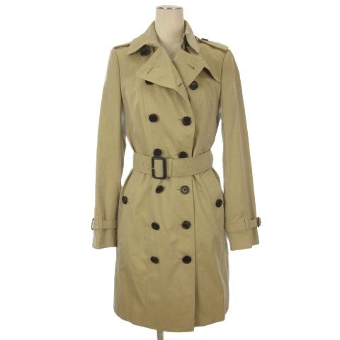 バーバリー BURBERRY トレンチ コート 裏地ノバチェック ベージュ UK6