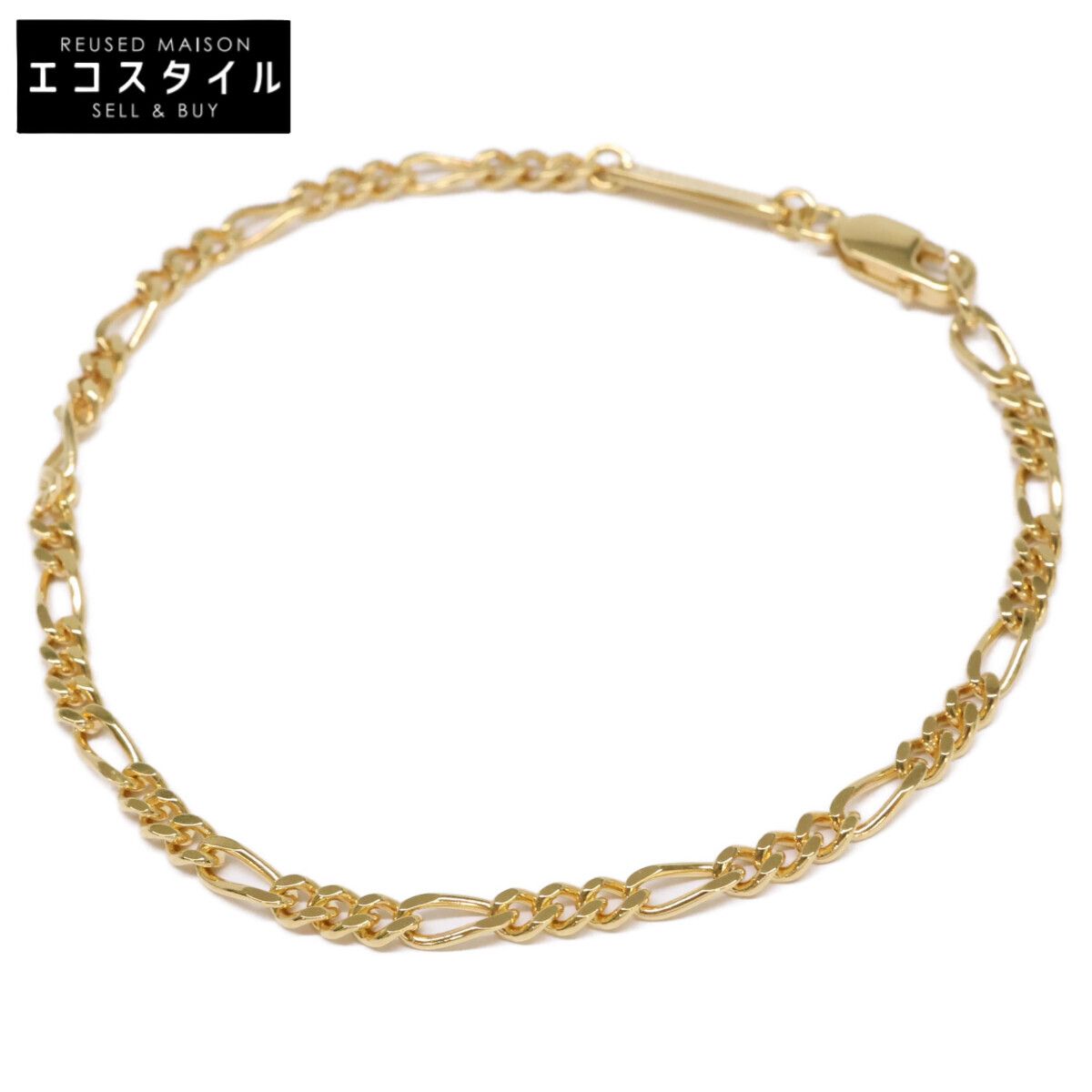TOMWOOD トムウッド 【美品】925 BO BRACELET SLIM GOLD チェーン 