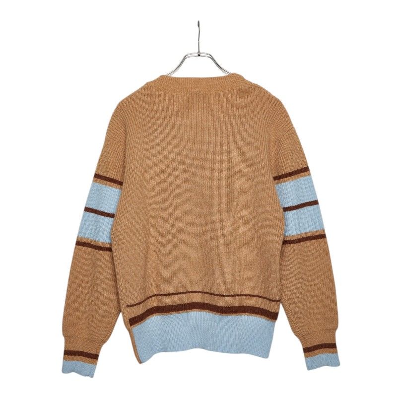 Ami Paris アミ パリス Vネック リブ ニットセーター サイズ M