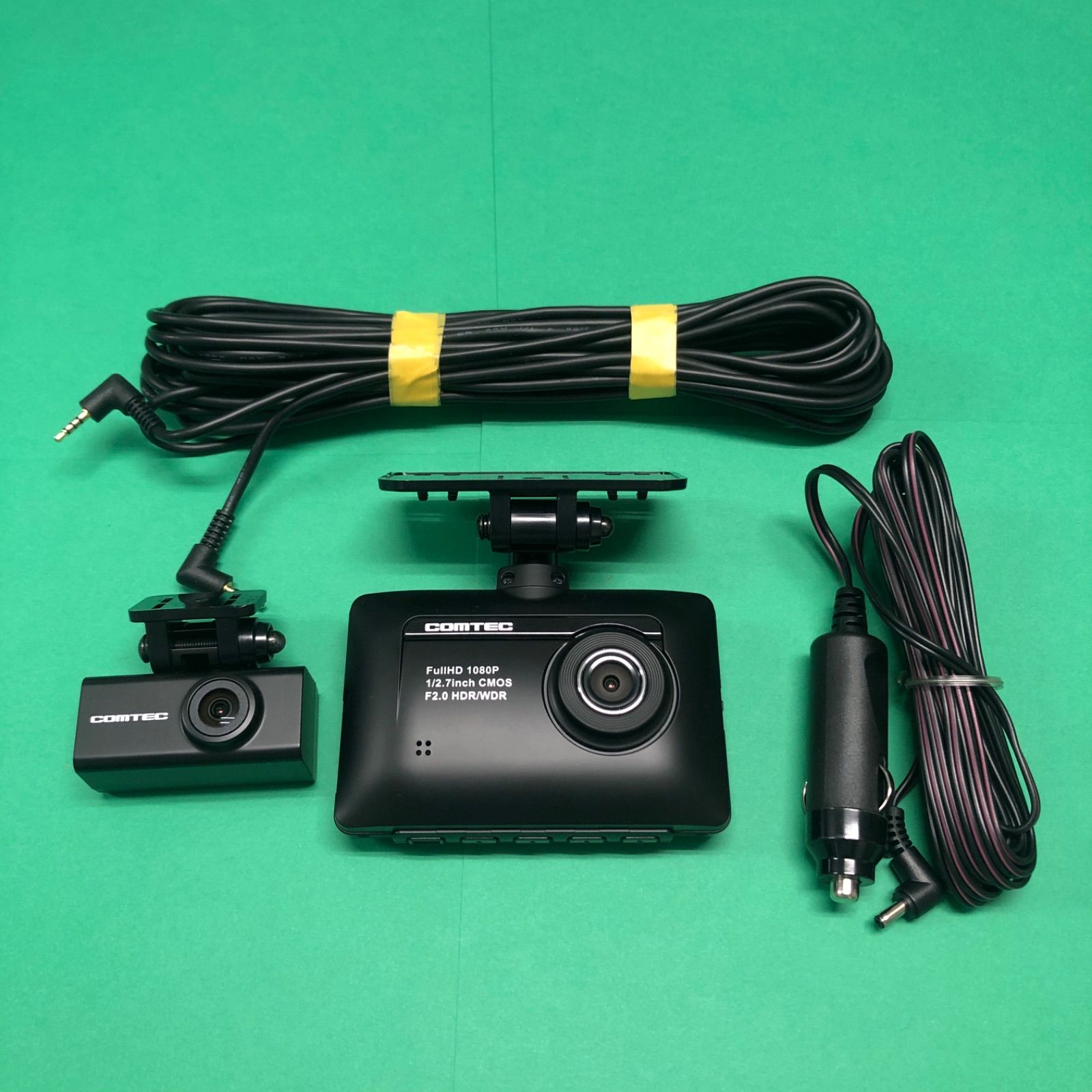 コムテック ドライブレコーダー ZDR-015 前後 2カメラ ドラレコ フルHD