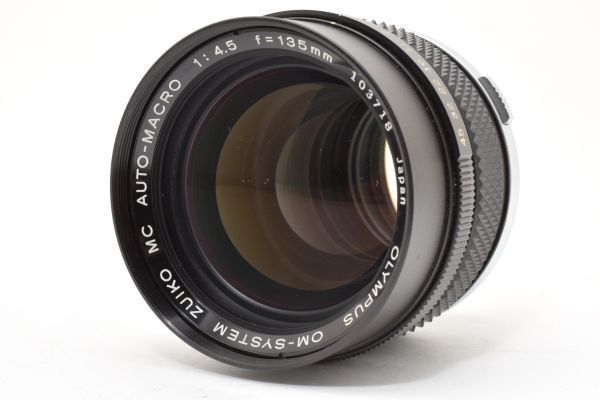 カメラ ☆極上品☆ OLYMPUS ZUIKO MC AUTO-MACRO 135mm f4.5 OM 