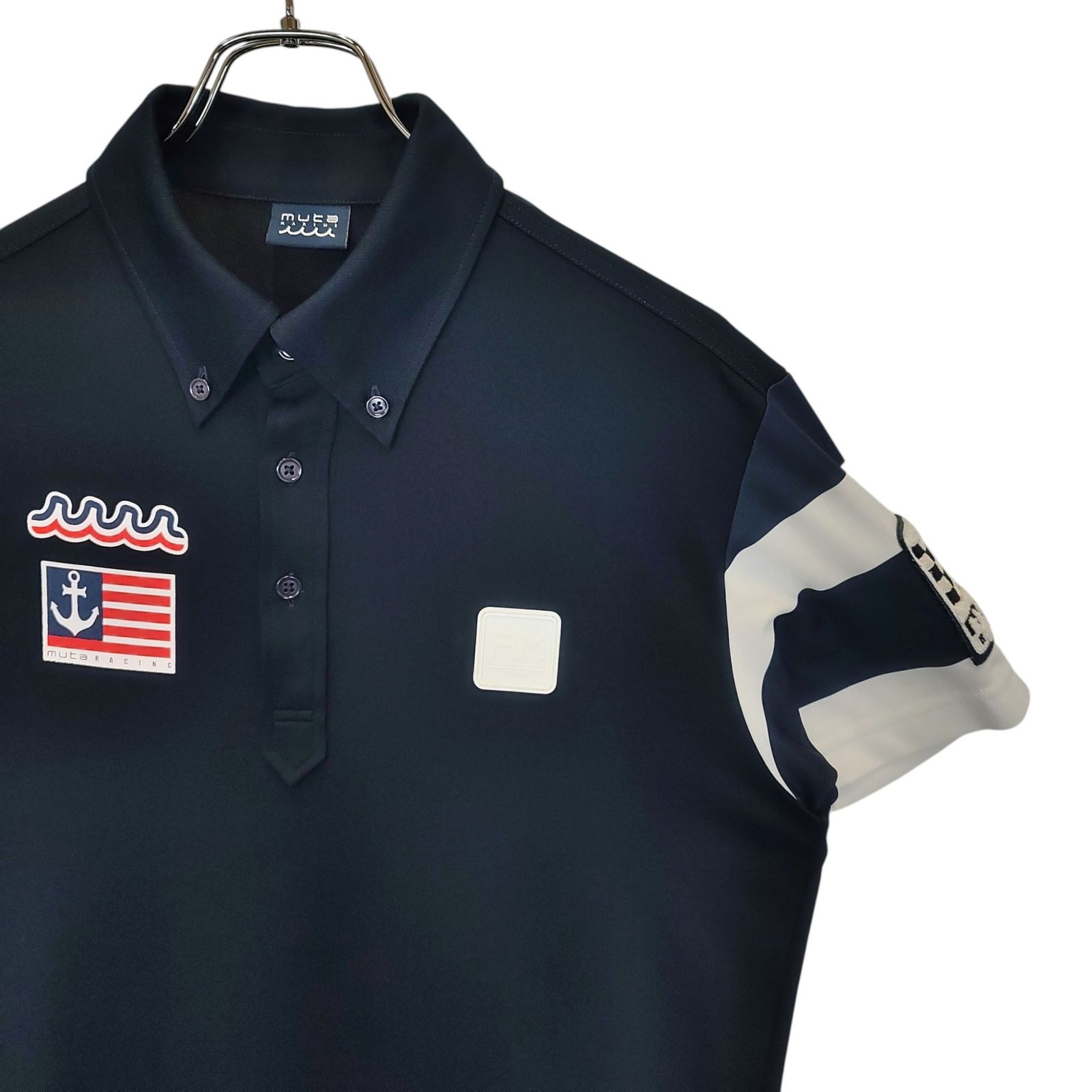muta MARINE GOLF ムータ マリン ゴルフ 半袖 ポロシャツ MUJ90508 M