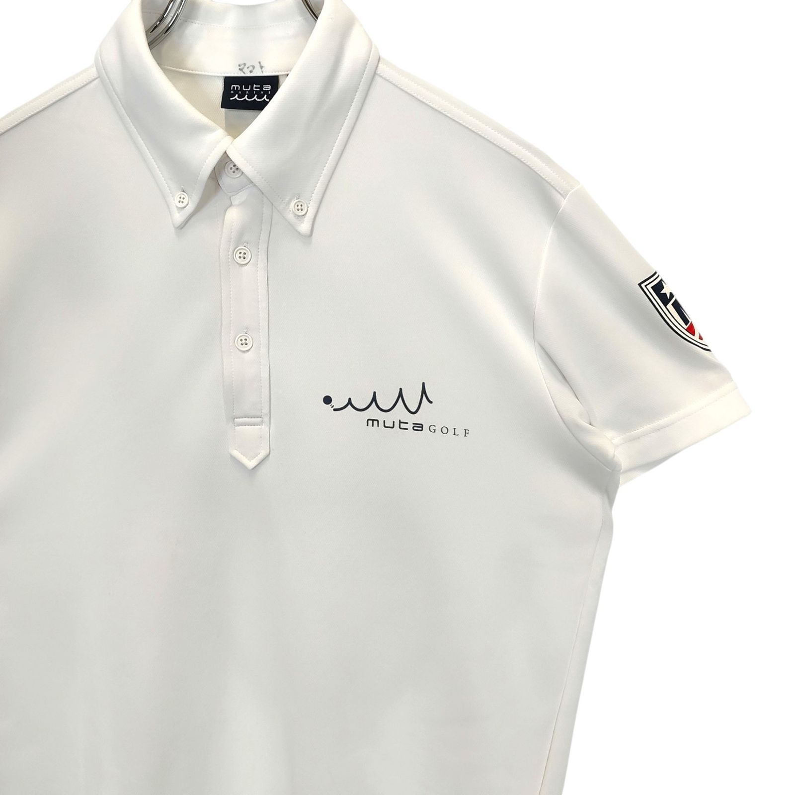 muta MARINE GOLF ムータ マリン ゴルフ 半袖 ポロシャツ MUJ98506 M