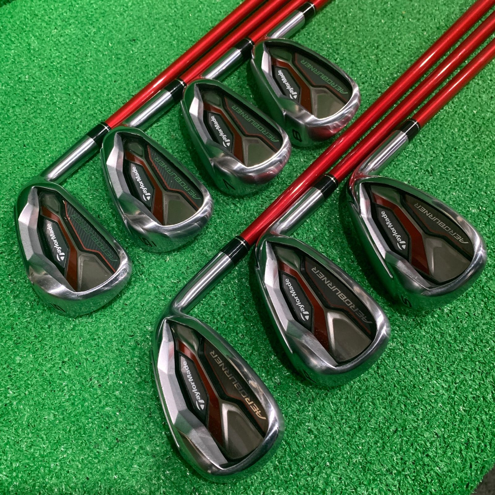 TaylorMade AEROBURNERアイアンセット(5-P) TaylorMade AEROBURNERアイアンセット(5-P) TAYLOR MADE