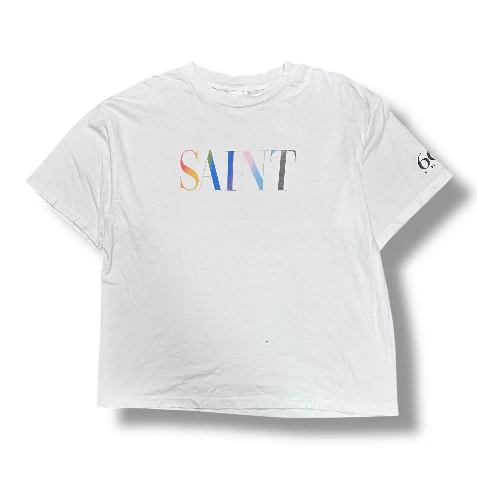 参考上代28600円 SAINT MICHAEL 24AW SS TEE / RAINBOW SAINT 