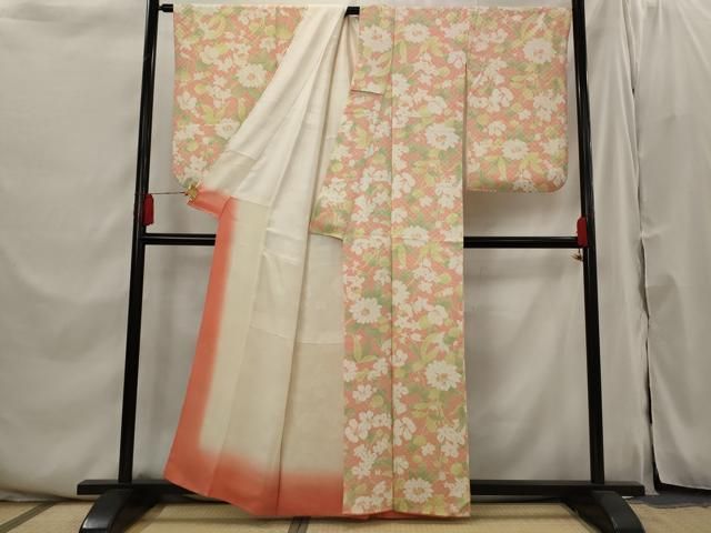 平和屋着物□上質な小紋 花尽し 正絹 逸品 AABI6362st - メルカリ