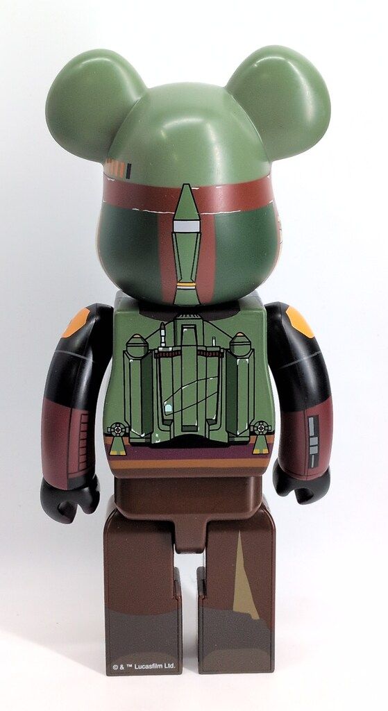 MEDICOMTOY BE@RBRICK BE@RBRICK BOBA FETT (Recovered Armor) 100
