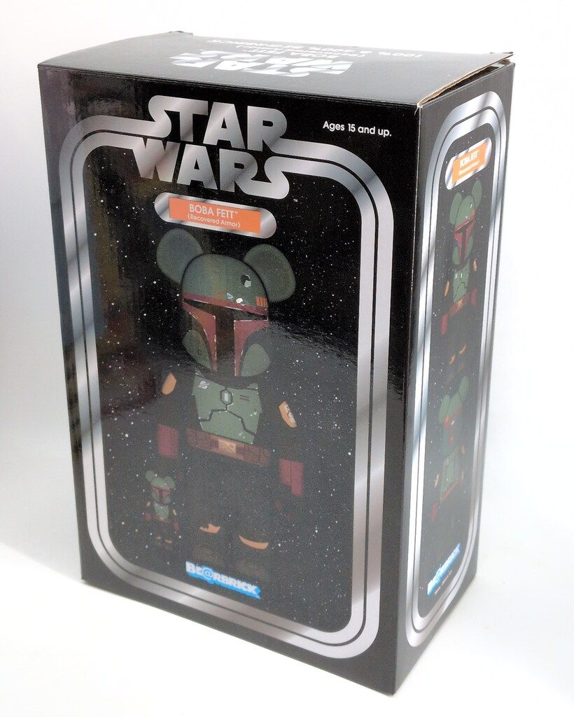 MEDICOMTOY BE@RBRICK BE@RBRICK BOBA FETT (Recovered Armor) 100