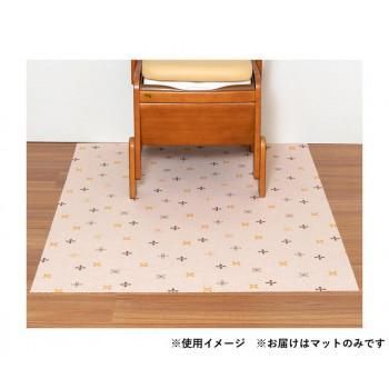 消臭ポータブルトイレマット KC-02 ベージュ 278840 T0655