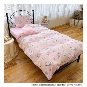 サンリオキャラクターズ 総柄布団カバー3点セット シングル SS-22-207-60