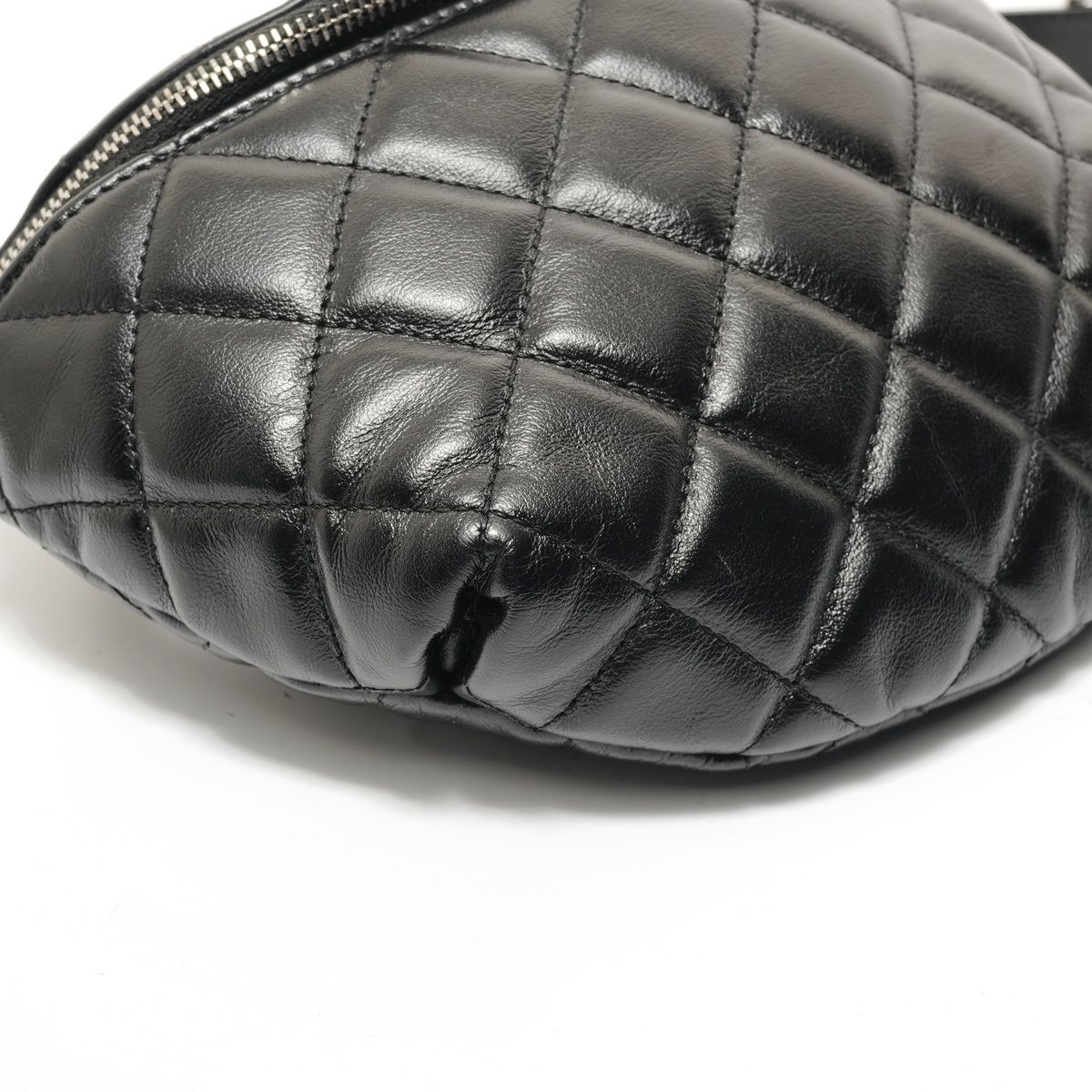 シャネル CHANEL 29番台 2020 マトラッセ シルバー金具 ショルダーバッグ【中古】 CHANEL シャネル マトラッセ シルバー金具 ショルダーバッグ