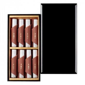 日本香堂 沈香寿山　漆箱短寸8入り 571752