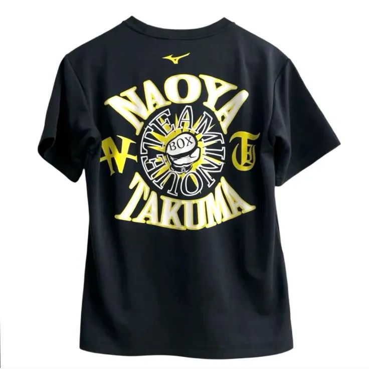 【Sサイズ】井上尚弥　Tシャツ　後援会　　mizuno　ミズノ MIZUNO ミズノ 井上尚弥 GET THE FOURTH 後援会 Tシャツ S - メルカリ