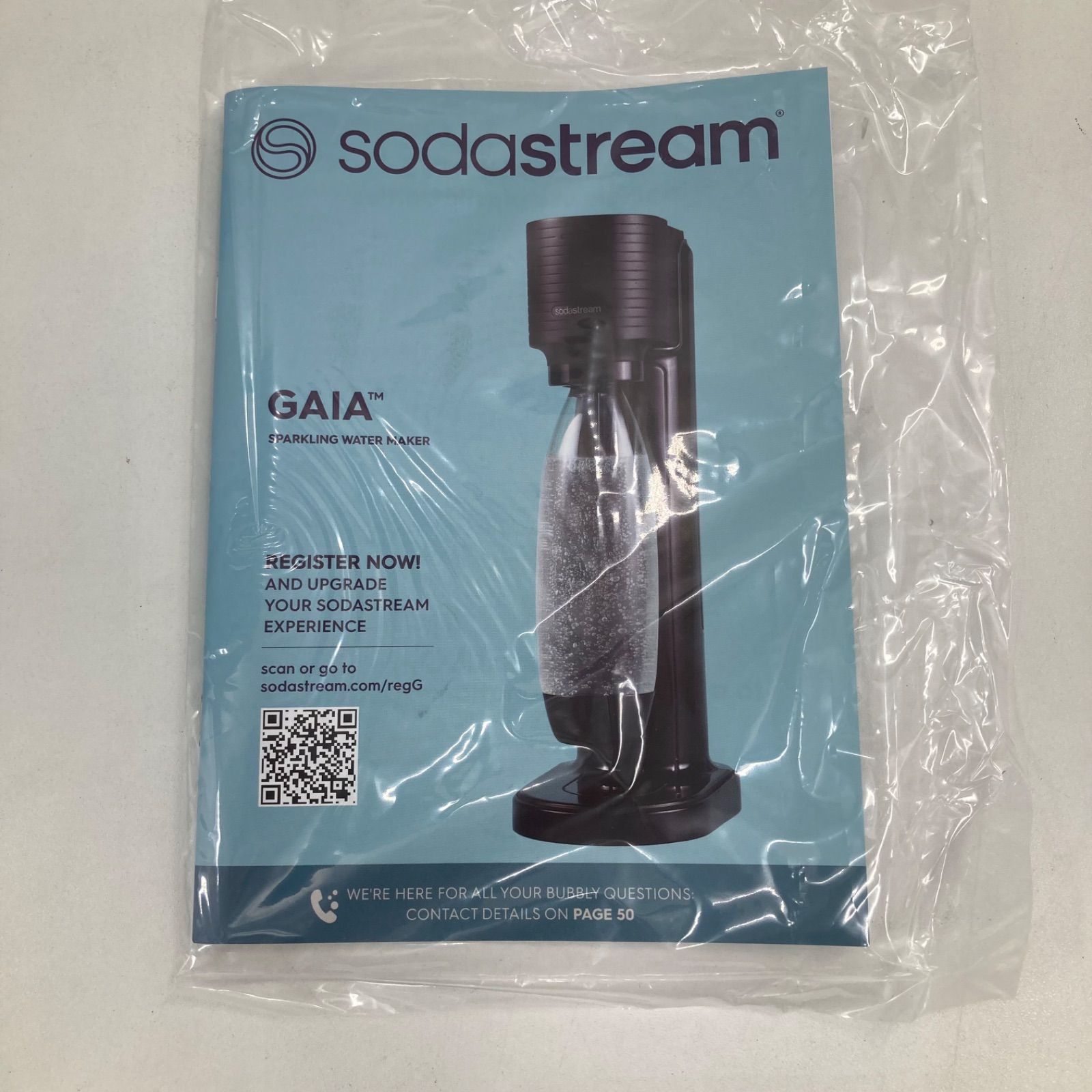 生活家電 未使用 sodastream ソーダストリーム GAIA ガイア 炭酸水 