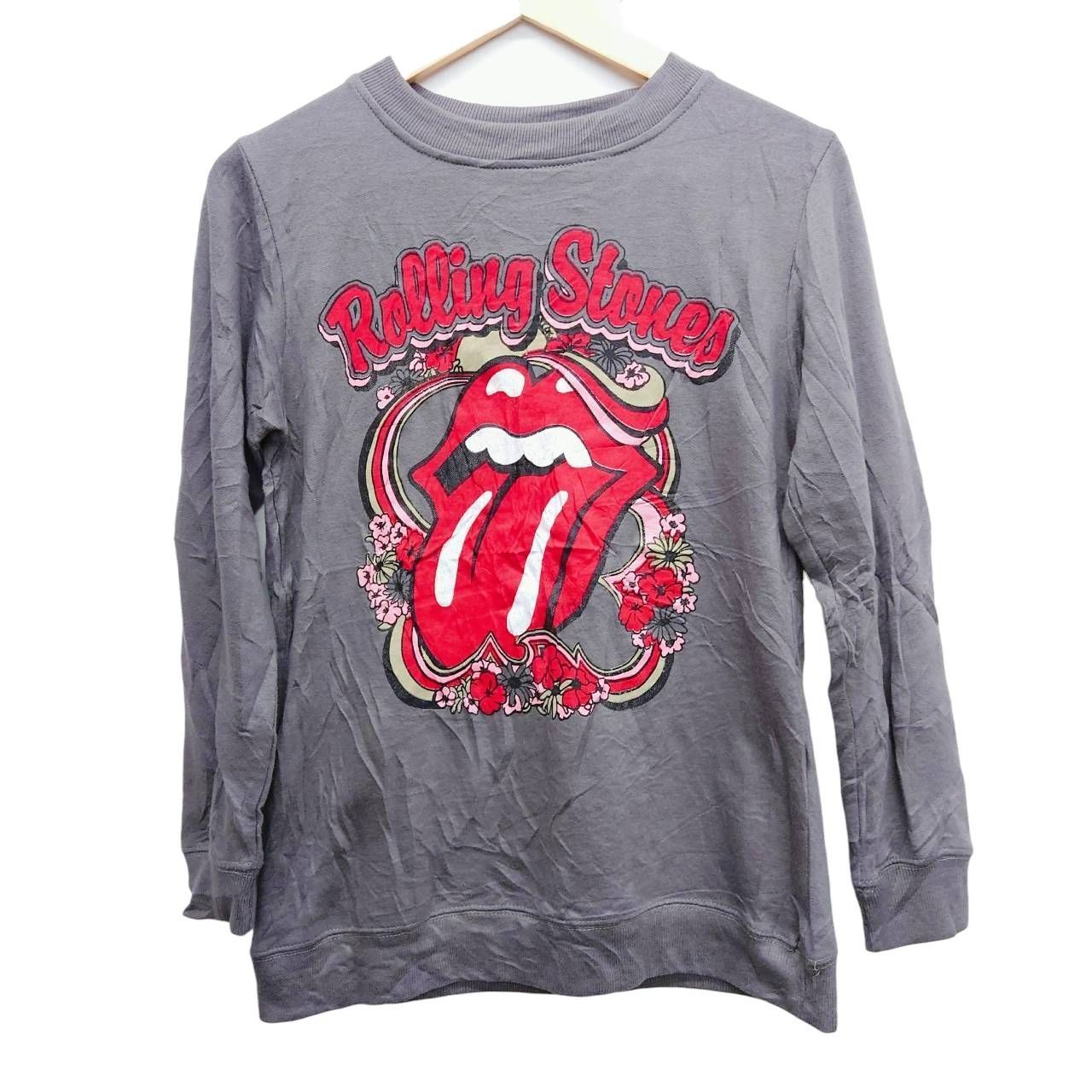 Rolling Stones ローリングストーンズ スウェット グレー XS 