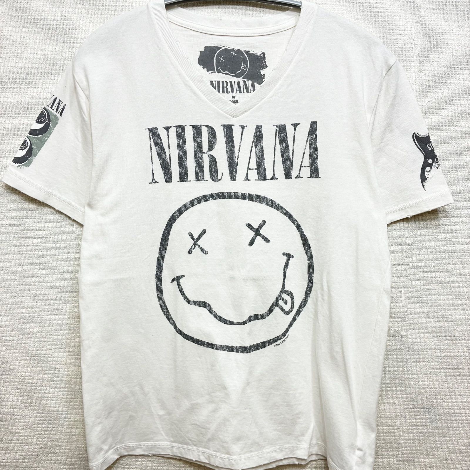 新品 ニルバーナ NIRVANA タグ付き デッドストック Lサイズ バンドT 