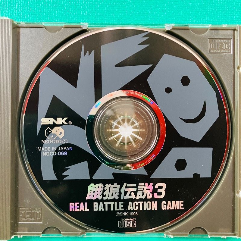 NEO GEO CD 餓狼伝説3 ー遥かなる闘いー ROAD TO THE FINAL VICTORY