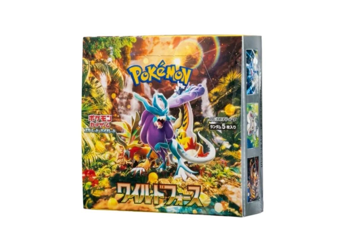 ✓【新品未開封シュリンク付き】ポケモンカードゲーム ワイルド