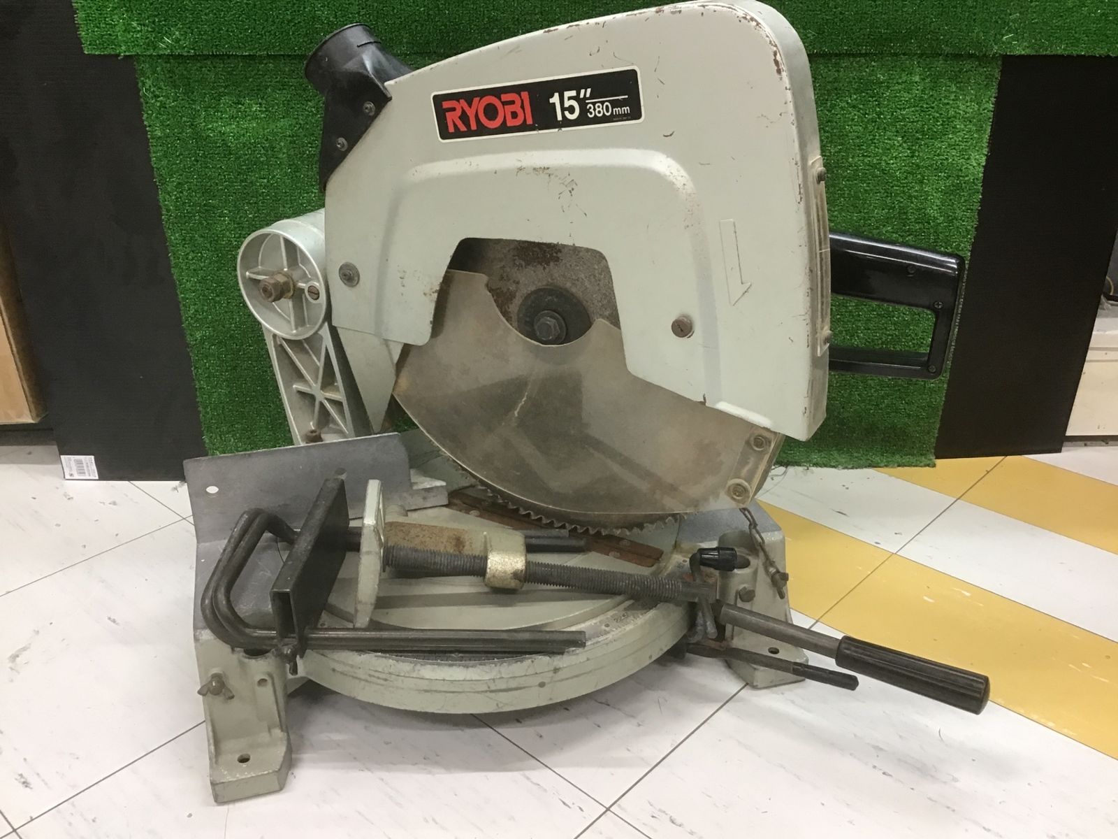 【中古動作品】RYOBIリョービ 卓上切断機 TS-381 380mm●アクトツール富山店●E福