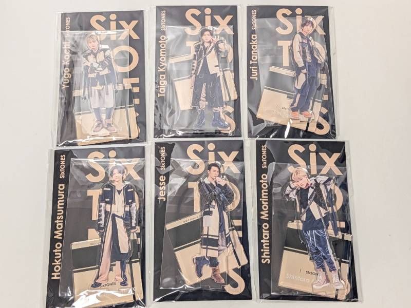 新品未開封 SixTONES アクリルスタンド アクスタ Fest 2022 全種 6点