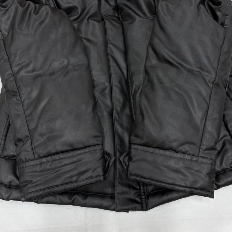 バーバリー BLACK LABEL ダウン ジャケット ファー ノバチェック